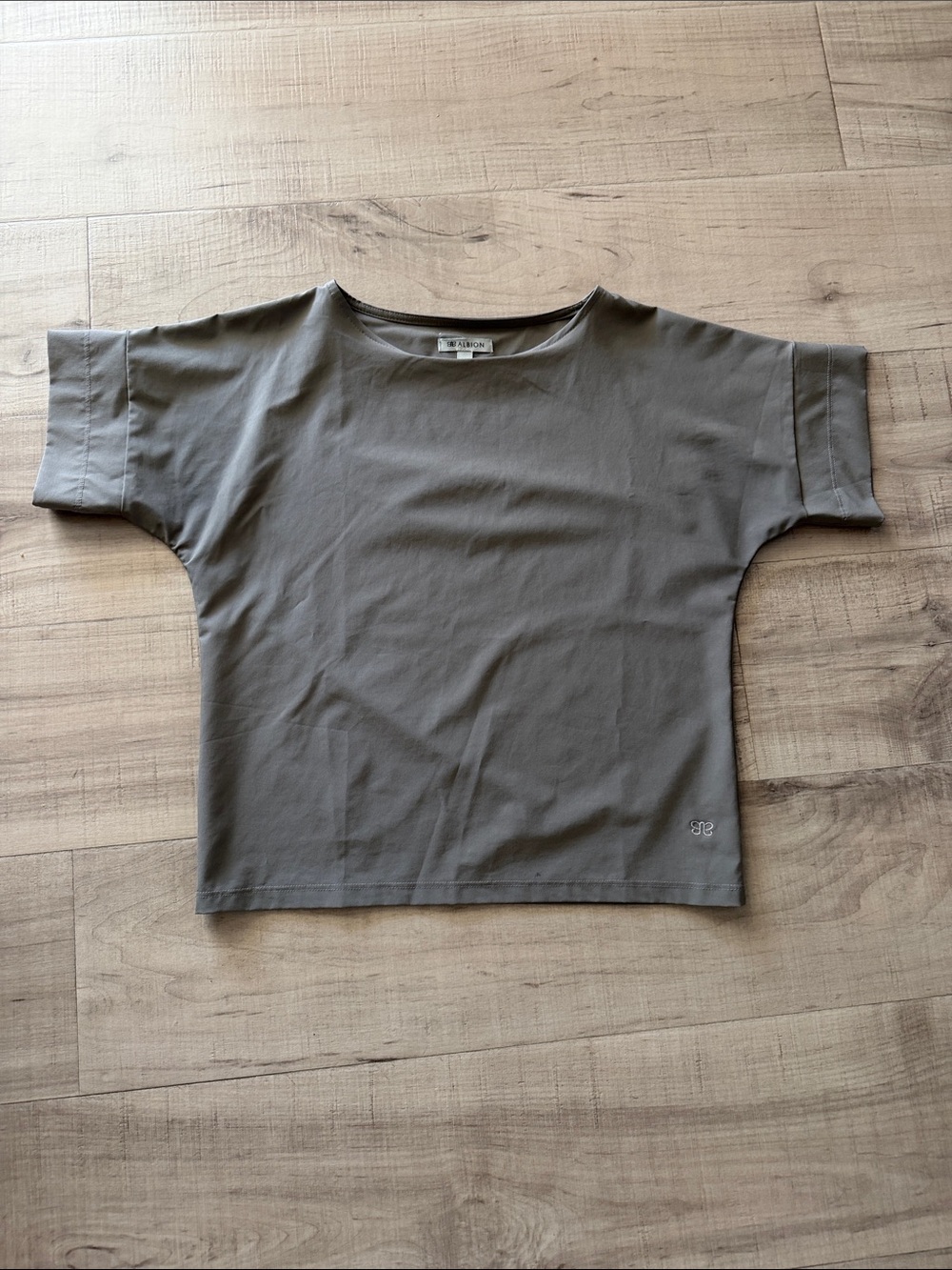 Albion Relaxed Tee in Taupe-xs